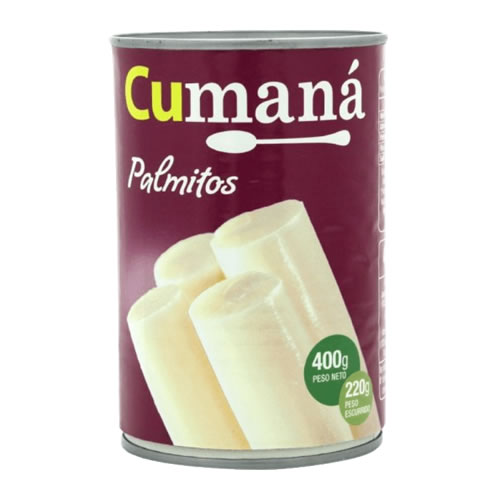 Cumana Palmitos Enteros x 400 grs