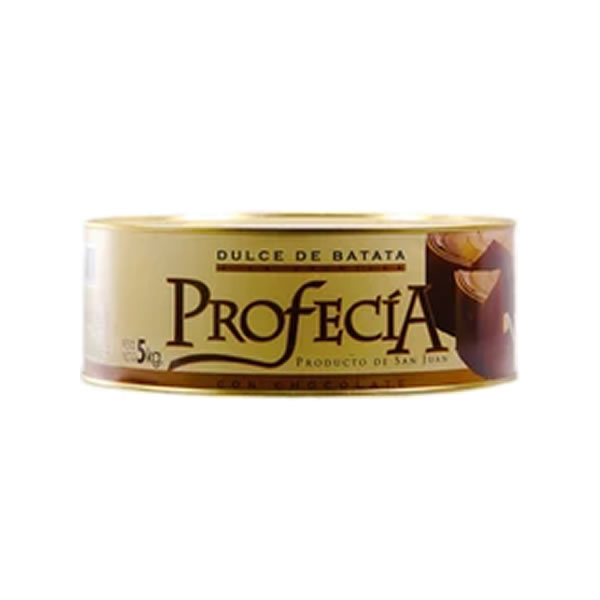 Dulce de Batata con Chocolate en Lata x 5 kg - PROFECÍA - Distribuidor Mayorista Frusan