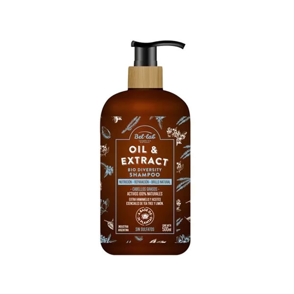 Shampoo para Cabellos Grasos (Sin Sulfatos) x 500 ml - BEL-LAB - Distribuidor Mayorista Frusan
