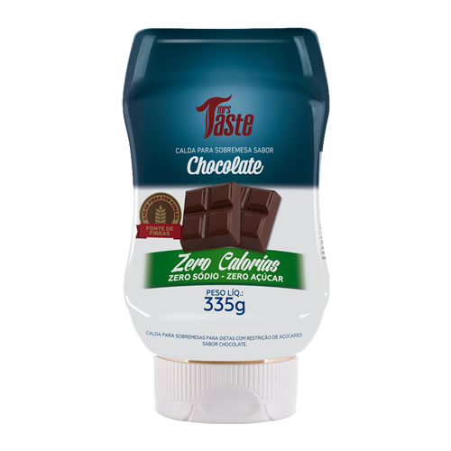 SALSA SIN AZUCAR SABOR CHOCOLATE X 335 GRS - MRS TASTE