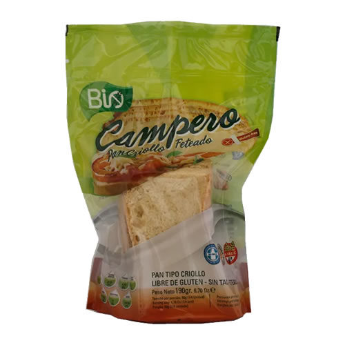 PAN CRIOLLO CAMPERO X 190 GRS - BIO - CAJA X 6 UNIDADES