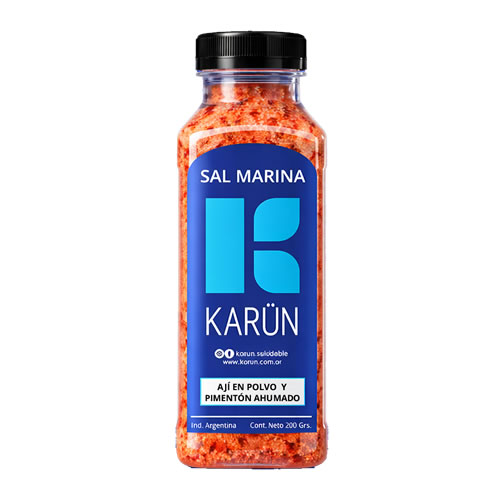 KARUN Sal Marina con Aji y Pimenton Ahumadox 200 Grs